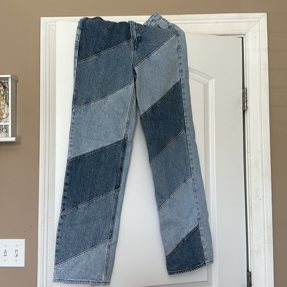 Women’s Multi-Color Striped Jeans (PacSun) - Picture 3 of 8